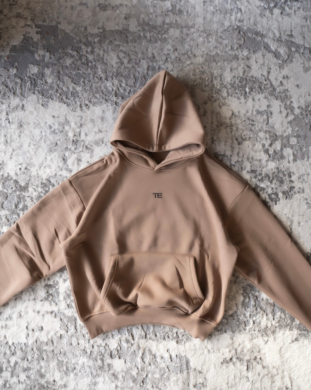 TE ‘CORE’ Unisex Heavyweight Hoodie - SAND